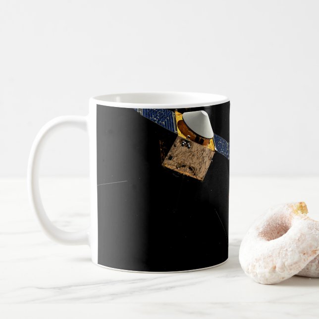 Maven Spacecraft. Kaffeetasse (Mit Donut)