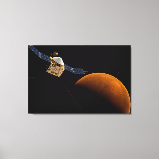 Maven Spacecraft. Leinwanddruck (Vorderseite)