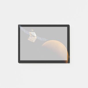 Maven Spacecraft. Post-it Klebezettel