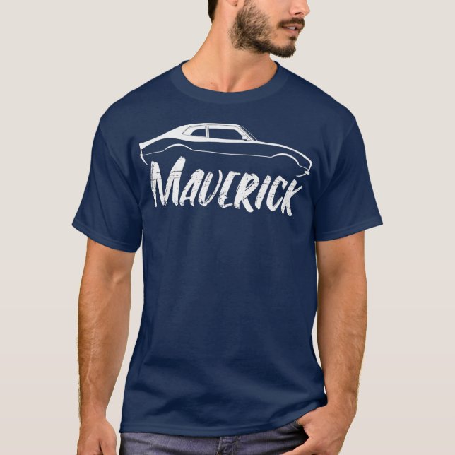 Maverick Grabber American Muscle Car Classic T-Shirt (Vorderseite)