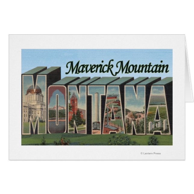 Maverick Mountain, Montana (Vorderseite (Horizontal))