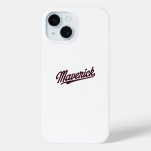 Maverick Typography Elegant Case-Mate iPhone Hülle