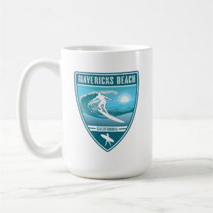 Mavericks Beach California Kaffeetasse