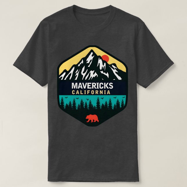 Mavericks California TShirt (Design vorne)
