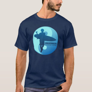 Mavericks -Half Moon Bay (blau) T-Shirt