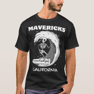 MAVERICKS KALIFORNIEN Surf Vintag Retro Surfen T-Shirt