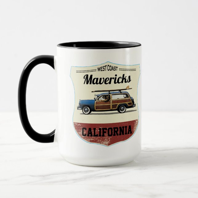 Mavericks Surfing Beach Woody Tasse (Links)