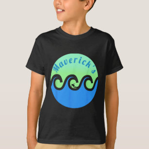 Maverick's Surfing Surf California Strände T-Shirt