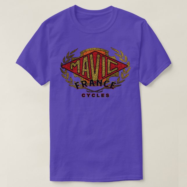 Mavic Bicycles Frankreich T-Shirt (Design vorne)