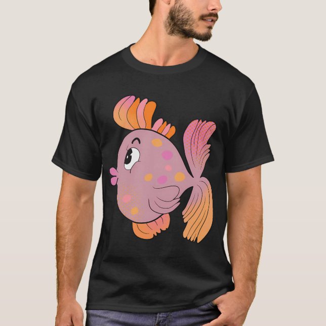 Mavis der tropische Fisch T-Shirt (Vorderseite)