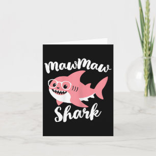 Mawmaw Hai Mother's Day Oma Lustig Maw-maw  Karte