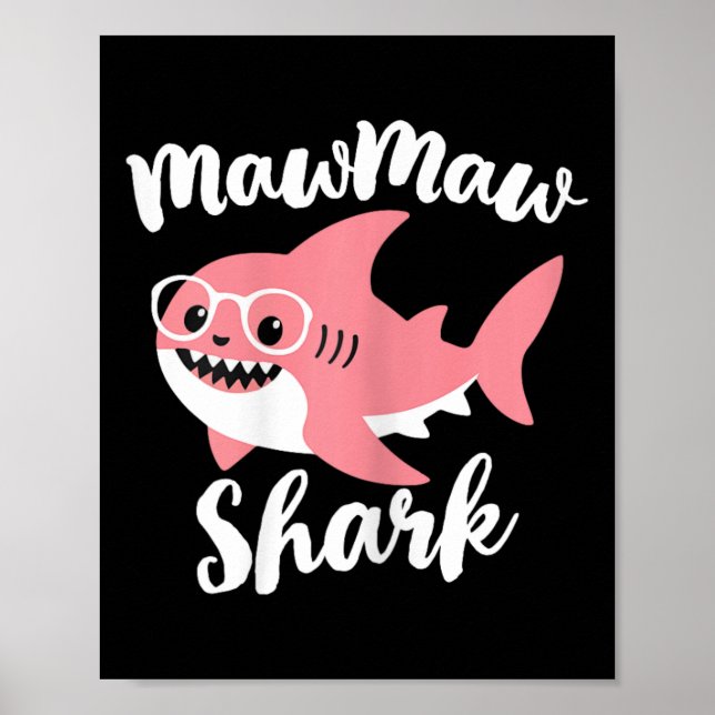 Mawmaw Hai Muttertag Oma Funny Maw-maw Poster (Vorne)