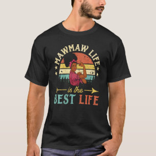 Mawmaw Life ist das beste Leben afrikanische Fraue T-Shirt