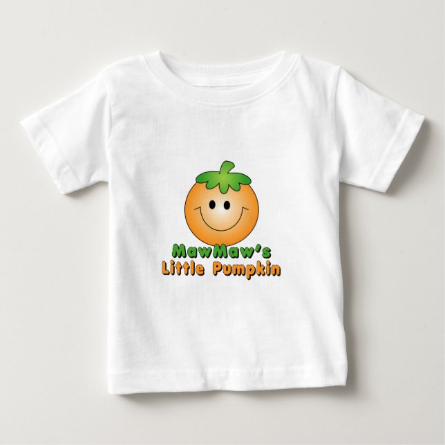 MawMaw Little Pumpkin Baby T-shirt (Vorderseite)