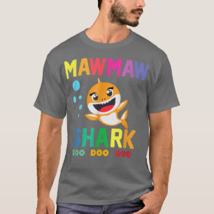 Mawmaw Shark Mawmaw Shark Lover Familienmütter Da T-Shirt