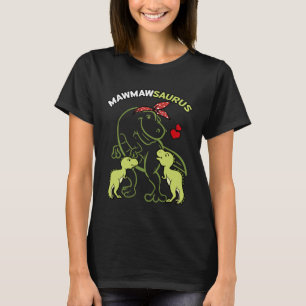 Mawmawsaurus Mawmaw 2 Kids Dinosaur Mutter Tag T-Shirt