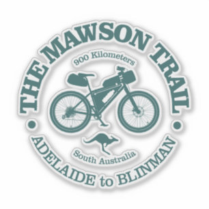 Mawson Trail (Radfahren) Aufkleber
