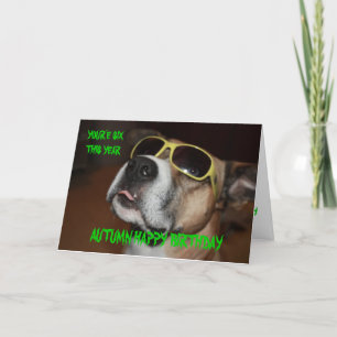 MAX Birthday Card Karte