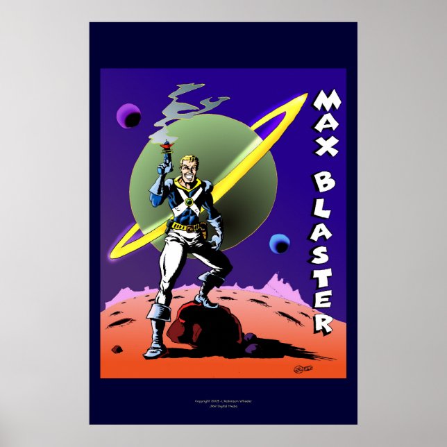 Max Blaster Poster (Vorne)