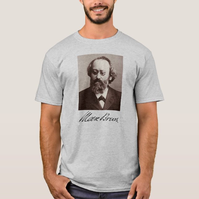 Max Bruch - Unterschrift T-Shirt (Vorderseite)