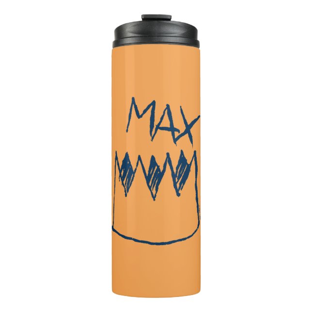Max & Crown Sketch Thermosbecher (Vorderseite)