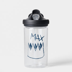 Max & Crown Sketch Trinkflasche