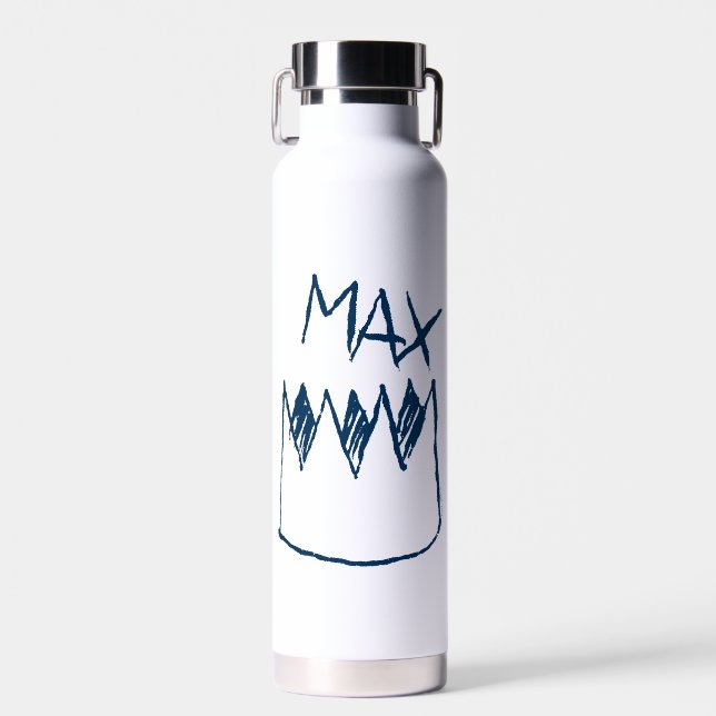 Max & Crown Sketch Trinkflasche (Vorne)