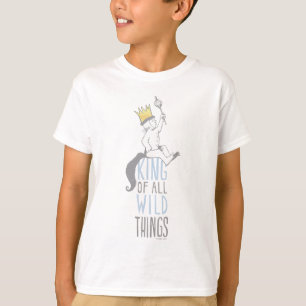 Max Der König aller Wilden Dinge - Blau T-Shirt
