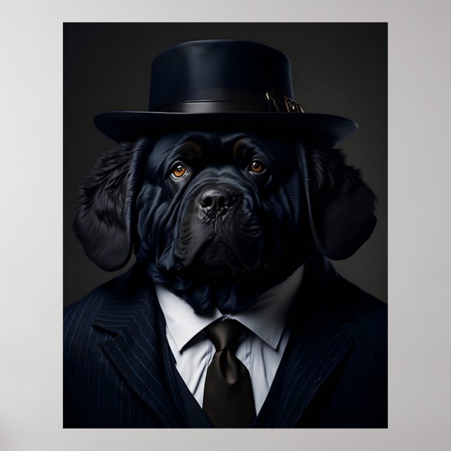 Max des Untergrund-Kampfflugzeugbosses. Poster (Vorne)