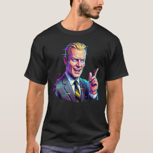Max Headroom futuristisches T-Shirt