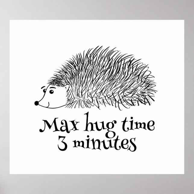 Max Hug Zeit drei Minuten Poster (Vorne)