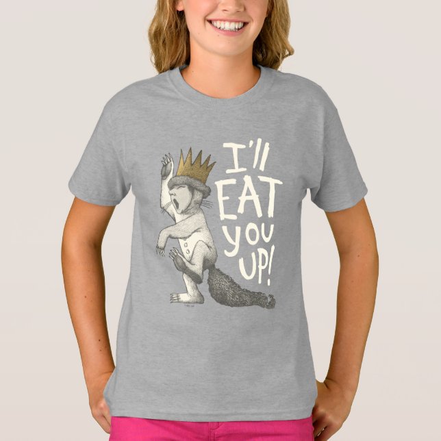 Max | Ich werde dich aufessen! T-Shirt (Vorderseite)