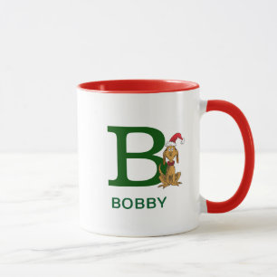 Max.   Name und Monogramm B Tasse