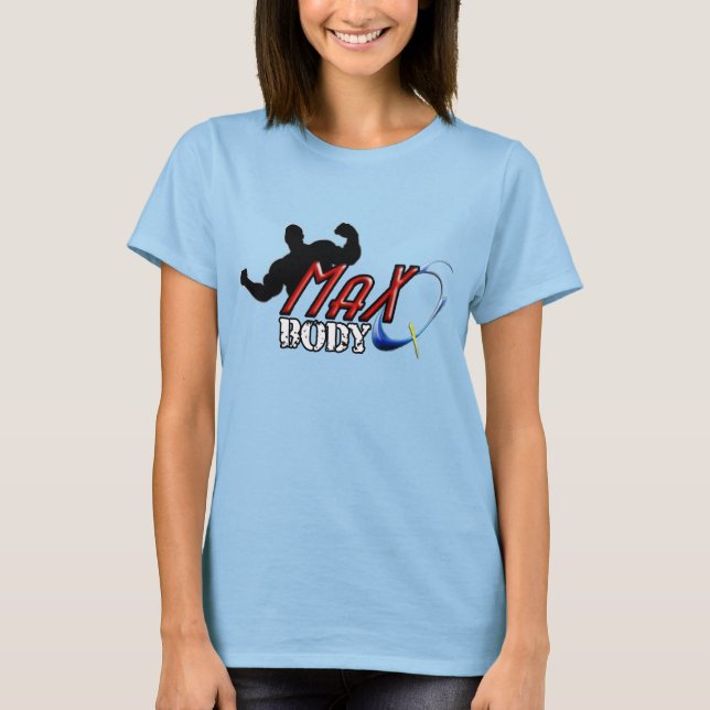 Max-Q Body Ladys Burnout T - Shirt (Angepasst), Vi (Vorderseite)