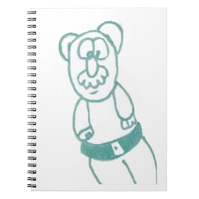 Max Spiral Foto Notebook Notizblock (Vorderseite)