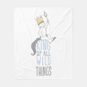 Max   The King of All Wild Things - Blue Fleecedecke