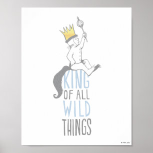 Max   The King of All Wild Things - Blue Poster