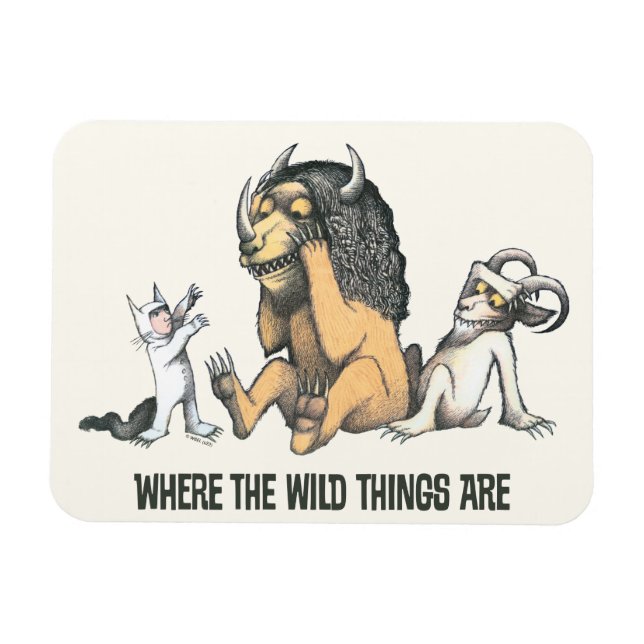 Max und die wilden Dinge spielen Magnet (Horizontal)