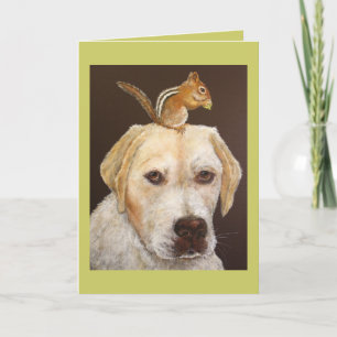 Max und Mr. Chipmunk-Karte Karte