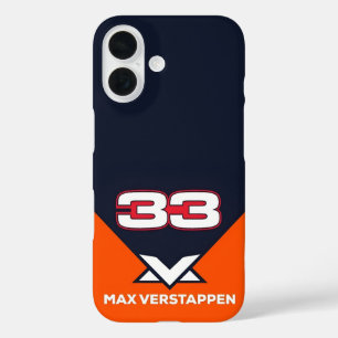 Max Verstappen 33 F1 Racing iPhone 16 Hülle