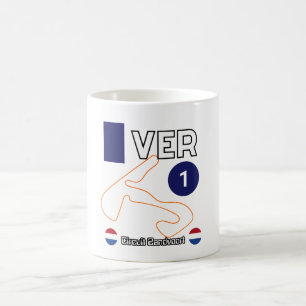 Max Verstappen, Circuit Zandvoort, Formel 1 Kaffeetasse
