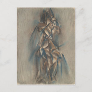 Max Weber Cubism Painting Postkarte