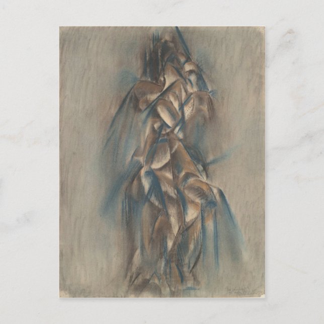 Max Weber Cubism Painting Postkarte (Vorderseite)