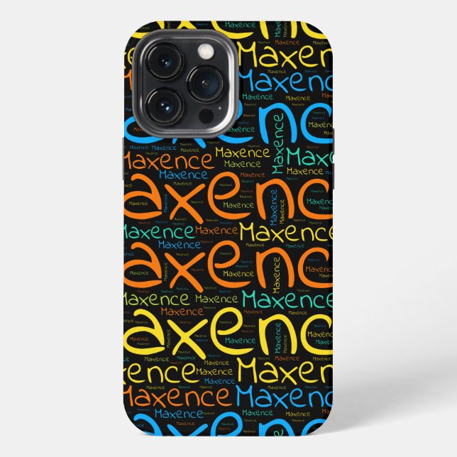 Maxence iPhone Hülle (Rückseite)