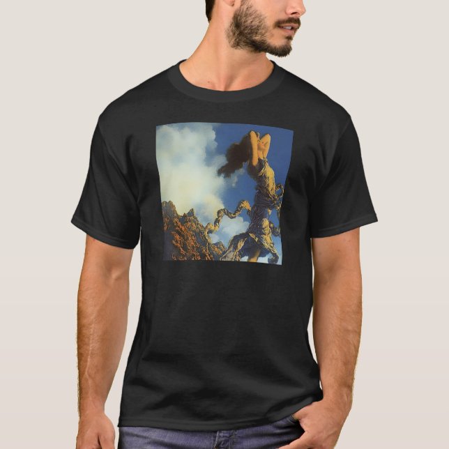 Maxfield Parish Painting Design T-Shirt (Vorderseite)