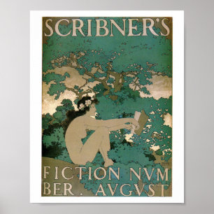 MAXFIELD PARRIS 1897 VINTAGE POSTER DEUTSCH