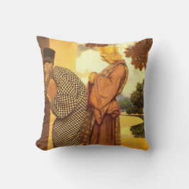 Maxfield Parrish art style Kissen