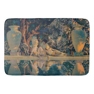 Maxfield Parrish Der Garten Allahs 1918 Fine Art Badematte
