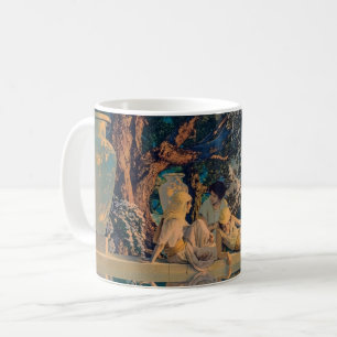 Maxfield Parrish Der Garten Allahs 1918 Fine Art Kaffeetasse