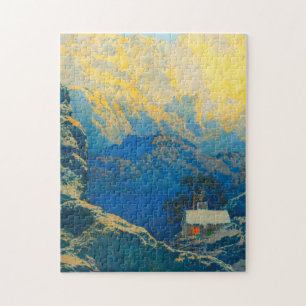 Maxfield Parrish Getting Away From it All 1941 Puzzle